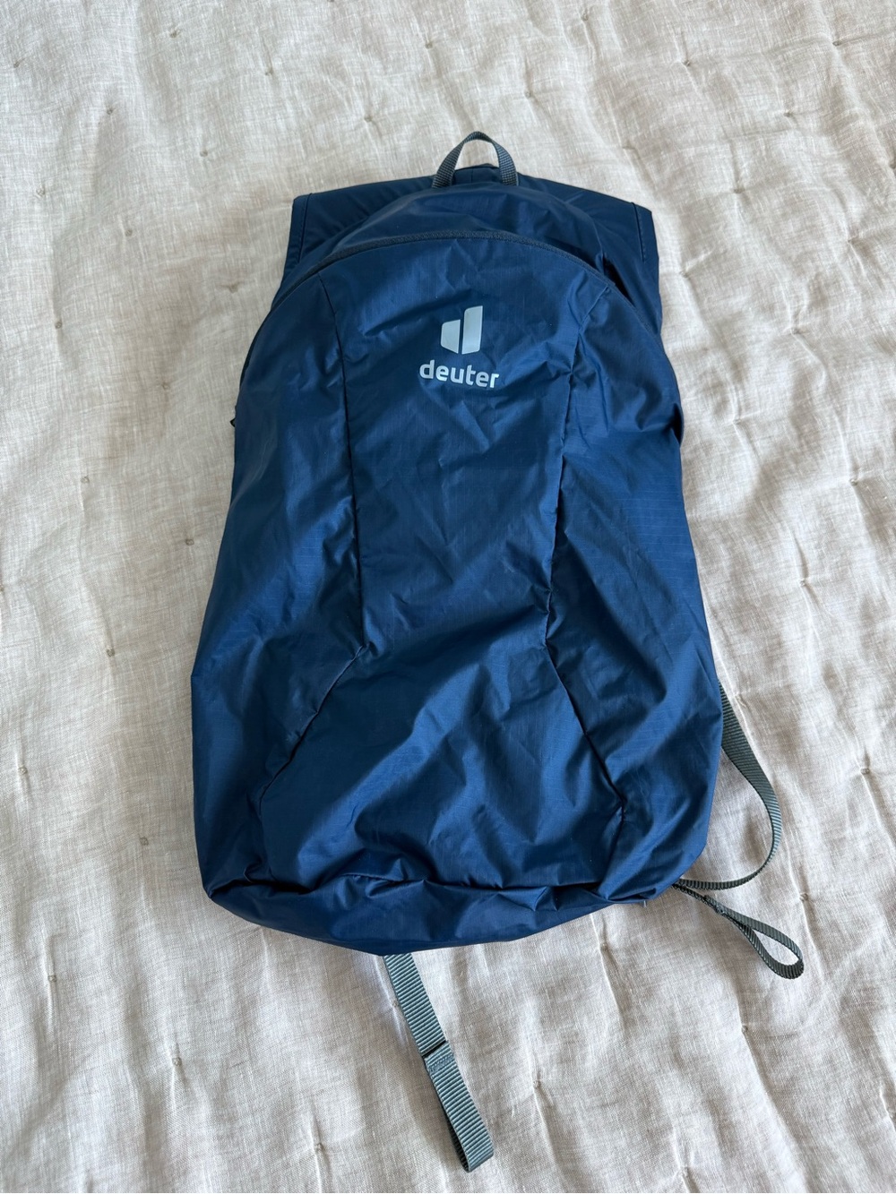 Deuter Blue Lightweight Packable Daypack Hiking Travel Backpack 18L